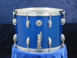 Walberg & Auge Perfection 10 x 14 Blue Sparkle Wood Snare Drum 1968 Serial #9-68 Walberg & Auge Perfection 10 x 14 Blue Sparkle Wood Snare Drum 1968 Serial #9-68