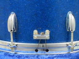 Walberg & Auge Perfection 10 x 14 Blue Sparkle Wood Snare Drum 1968 Serial #9-68 Walberg & Auge Perfection 10 x 14 Blue Sparkle Wood Snare Drum 1968 Serial #9-68