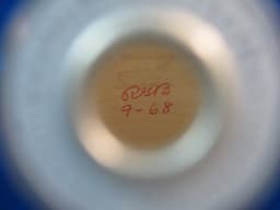 Walberg & Auge Perfection 10 x 14 Blue Sparkle Wood Snare Drum 1968 Serial #9-68 Walberg & Auge Perfection 10 x 14 Blue Sparkle Wood Snare Drum 1968 Serial #9-68