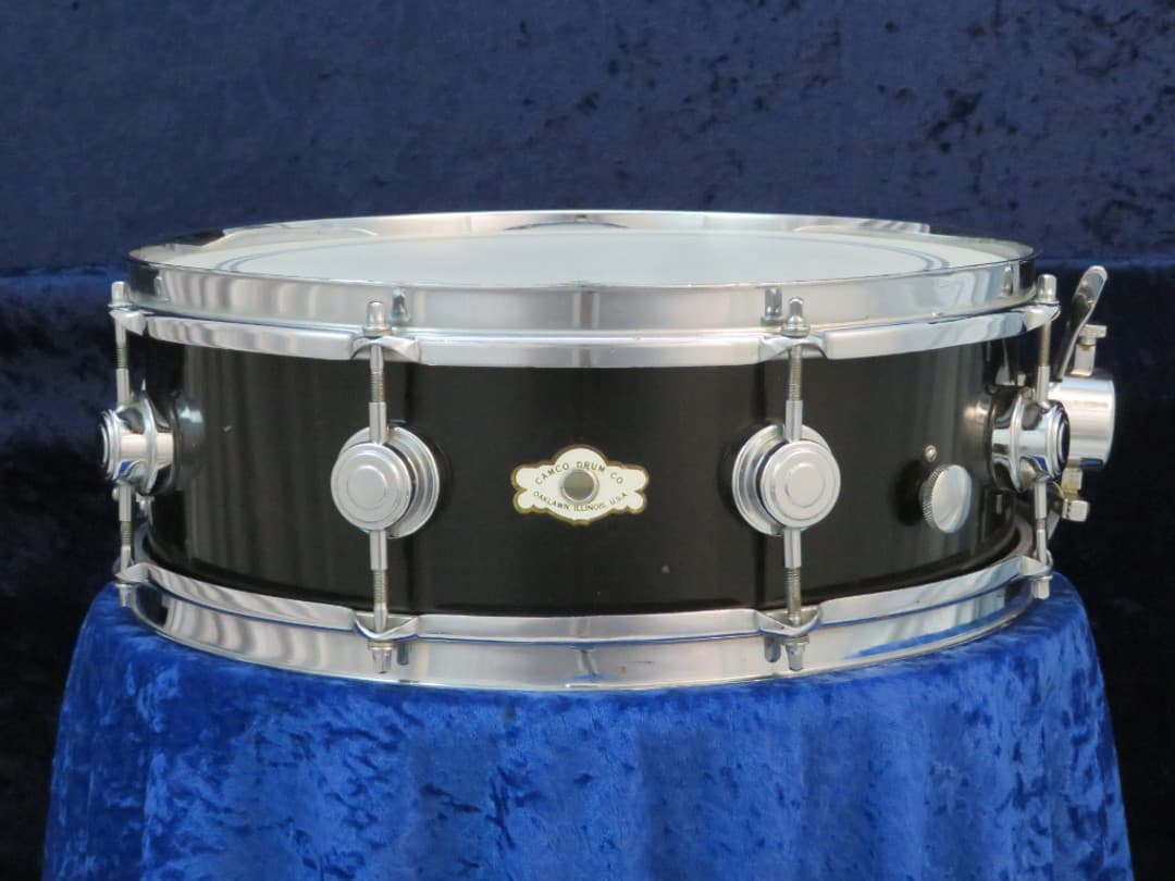 Camco 5 x 14 Black Wood Snare Drum 1960's Serial #isi11135 Camco 5 x 14 Black Wood Snare Drum 1960's Serial #isi11135