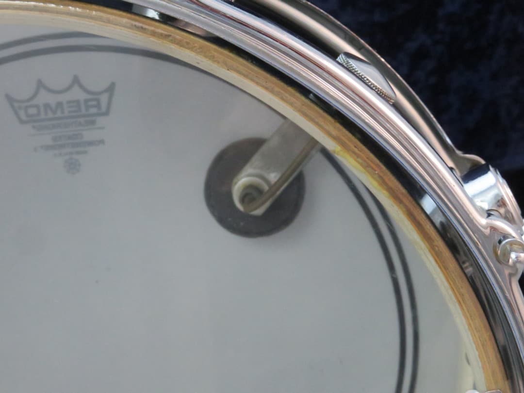 Camco 5 x 14 Black Wood Snare Drum 1960's Serial #isi11135