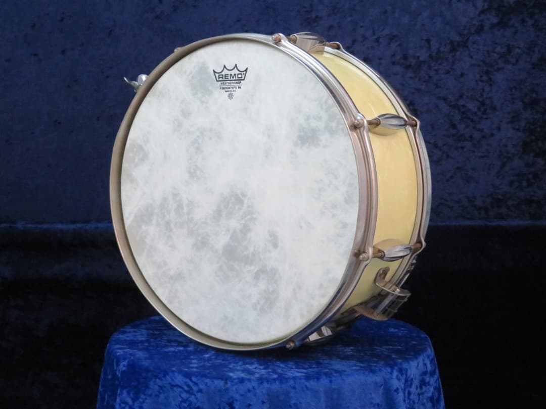 Slingerland Radio King 5.5 x 14 Marine Pearl Wood Snare Drum 1940's Serial #isi9418