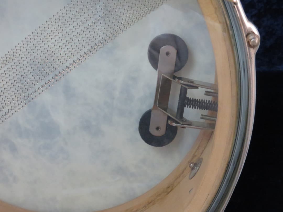 Slingerland Radio King 5.5 x 14 Marine Pearl Wood Snare Drum 1940's Serial #isi9418