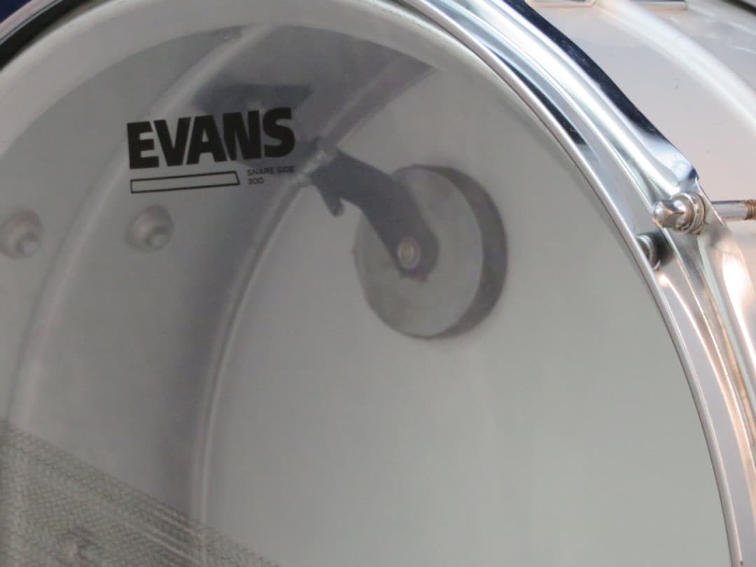 Ludwig No. 402 Acrolite 6.5 x 14 Aluminum Snare Drum 1970's Serial #933674