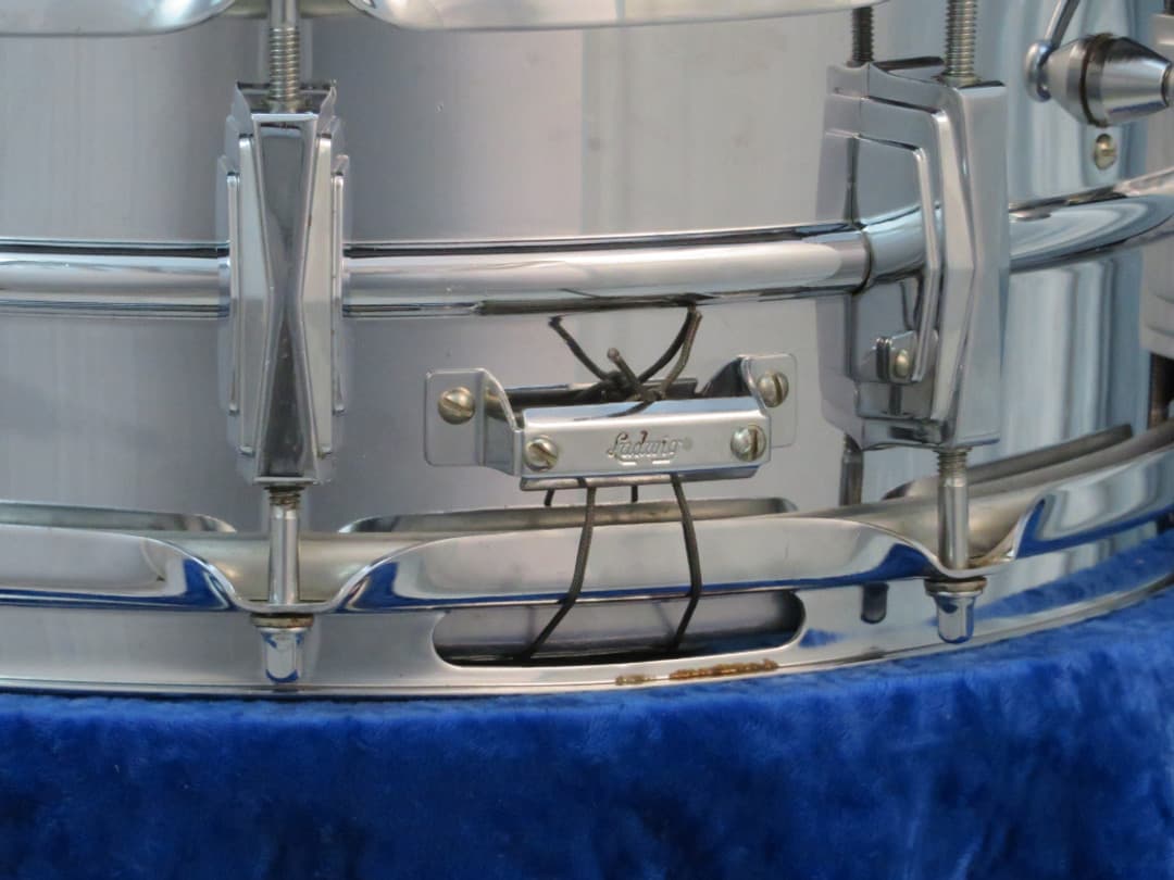 Ludwig Supraphonic 5 x 14 Chrome Snare Drum 1966 Serial #311689