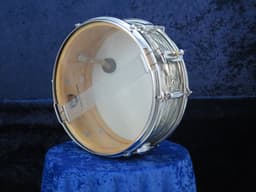Slingerland 5.5 x 14 Light Blue Pearl Wood Snare Drum 1960's Serial #104717 Slingerland 5.5 x 14 Light Blue Pearl Wood Snare Drum 1960's Serial #104717