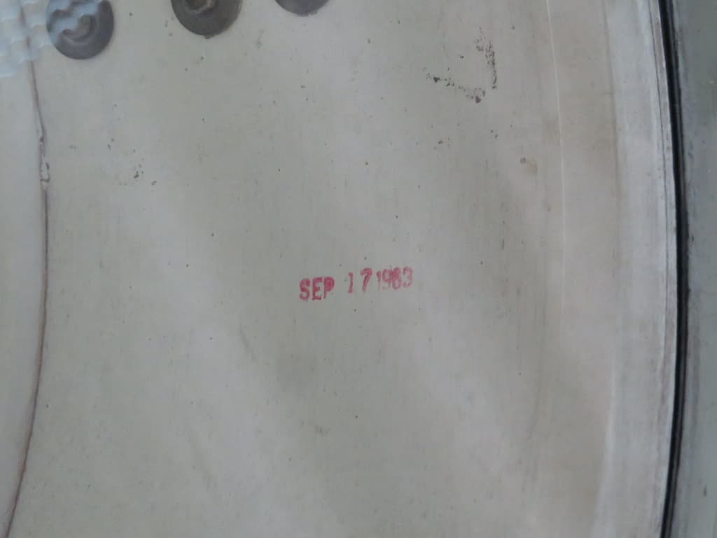 Ludwig 6.5 x 14 Sparkling Green Pearl Wood Snare Drum 1963 Serial #isi8290