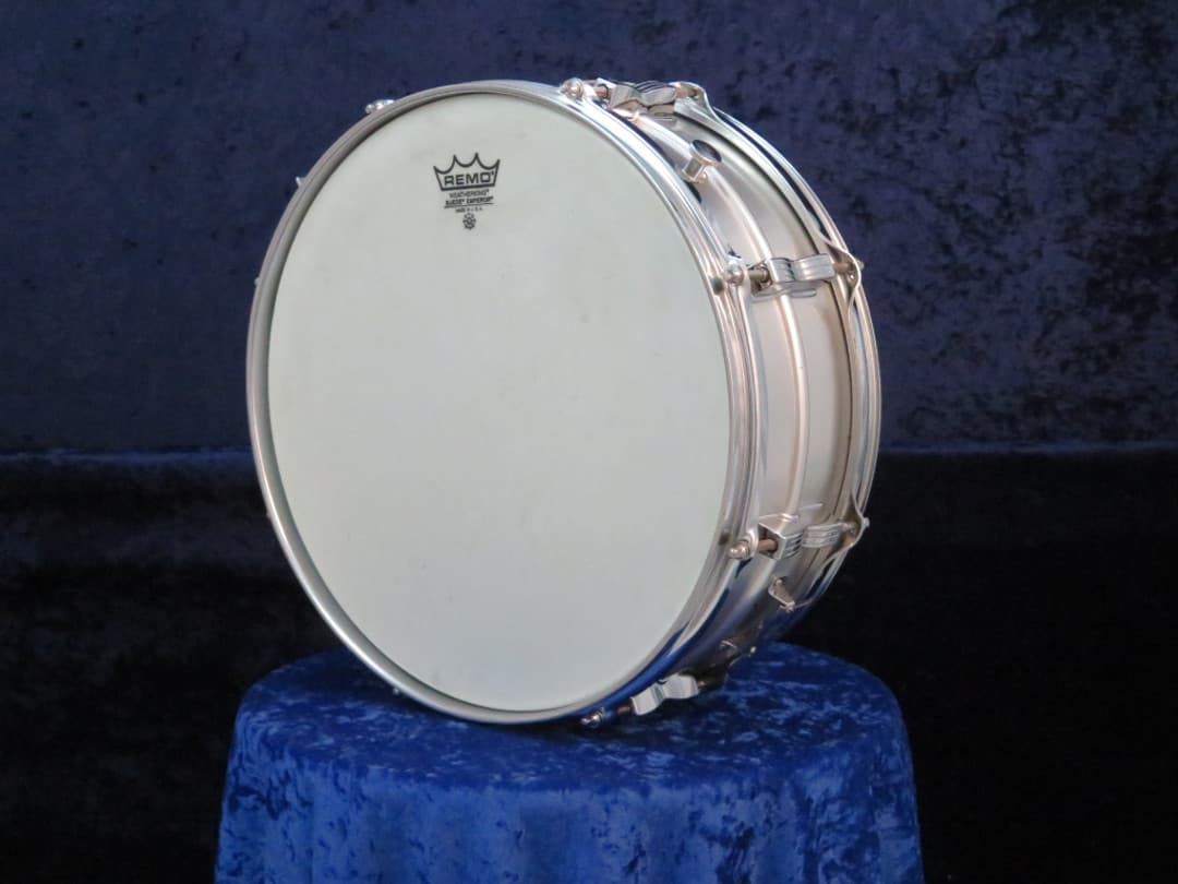 Ludwig Acrolite 5 x 14 Aluminum Snare Drum 1969 Serial #725030