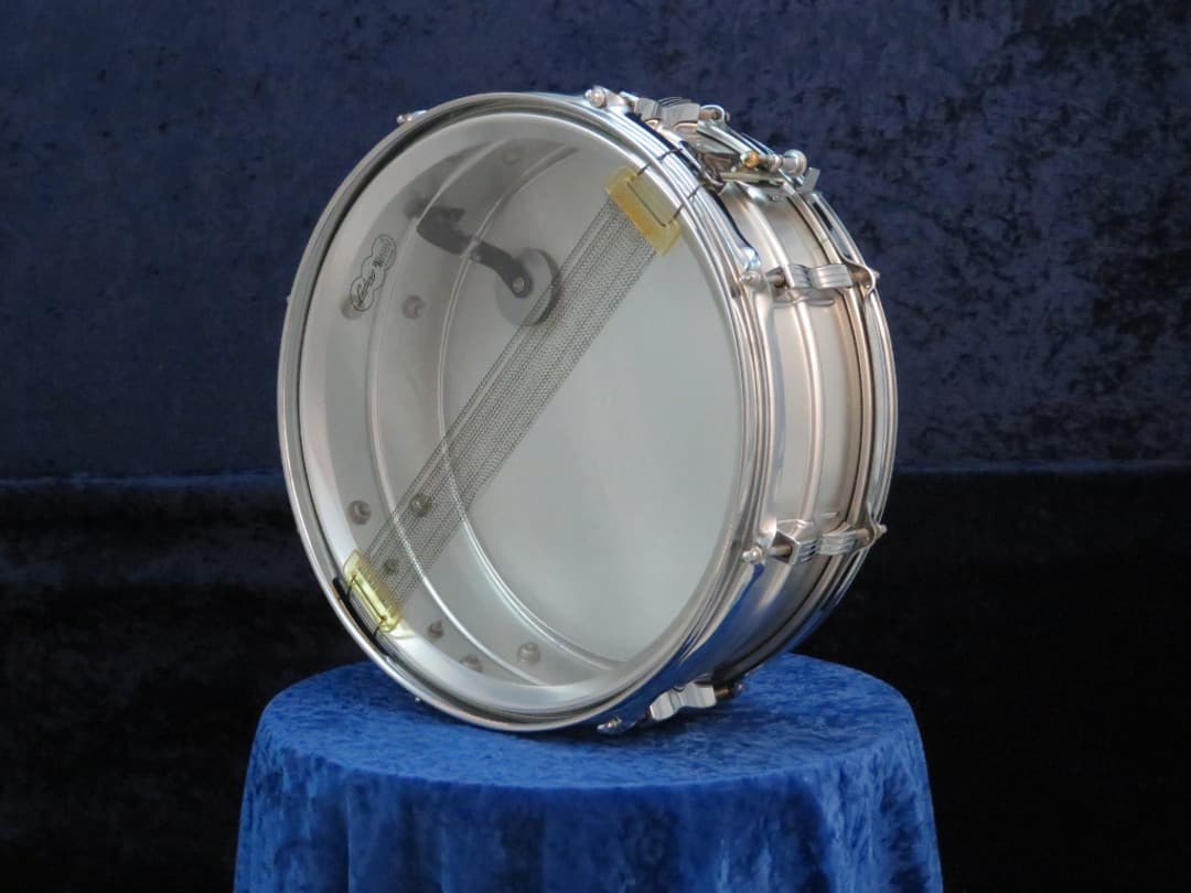 Ludwig Acrolite 5 x 14 Aluminum Snare Drum 1969 Serial #725030