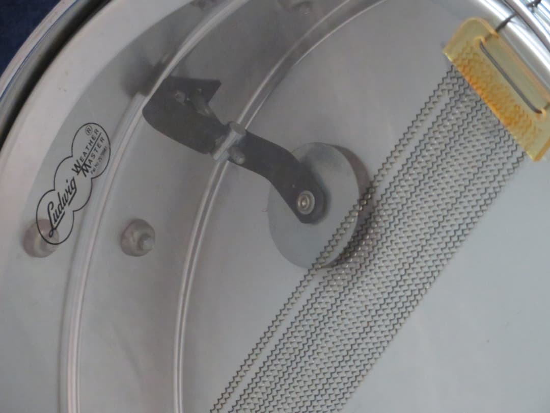 Ludwig Acrolite 5 x 14 Aluminum Snare Drum 1969 Serial #725030