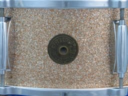 Gretsch Model 4157, 5 x 14 Champagne Sparkle Pearl Wood Snare Drum Serial #51058 Gretsch Model 4157, 5 x 14 Champagne Sparkle Pearl Wood Snare Drum Serial #51058
