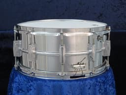 Ludwig Supraphonic 6.5 x 14 Chrome Lud-A-Loy Anti-Galvanic Snare Drum 1970's Serial #1662188 Ludwig Supraphonic 6.5 x 14 Chrome Lud-A-Loy Anti-Galvanic Snare Drum 1970's Serial #1662188