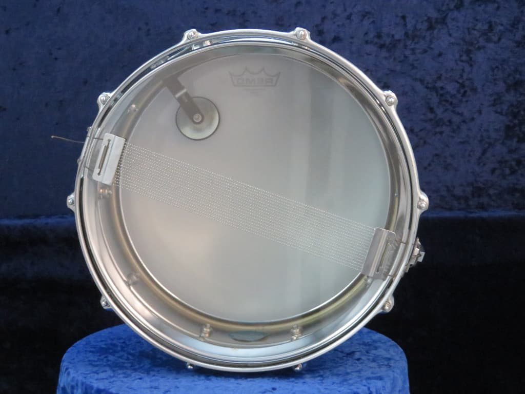 Ludwig Supraphonic 6.5 x 14 Chrome Lud-A-Loy Anti-Galvanic Snare Drum 1970's Serial #1662188