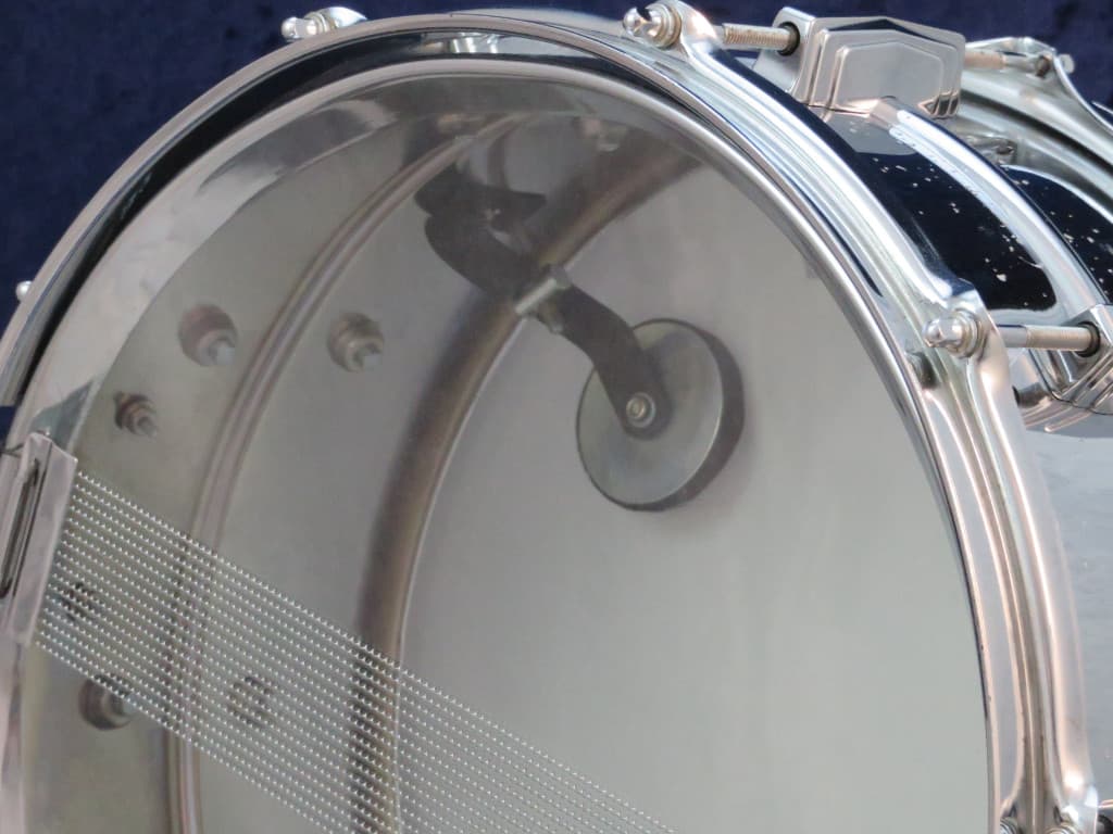 Ludwig Supraphonic 6.5 x 14 Chrome Lud-A-Loy Anti-Galvanic Snare Drum 1970's Serial #1662188