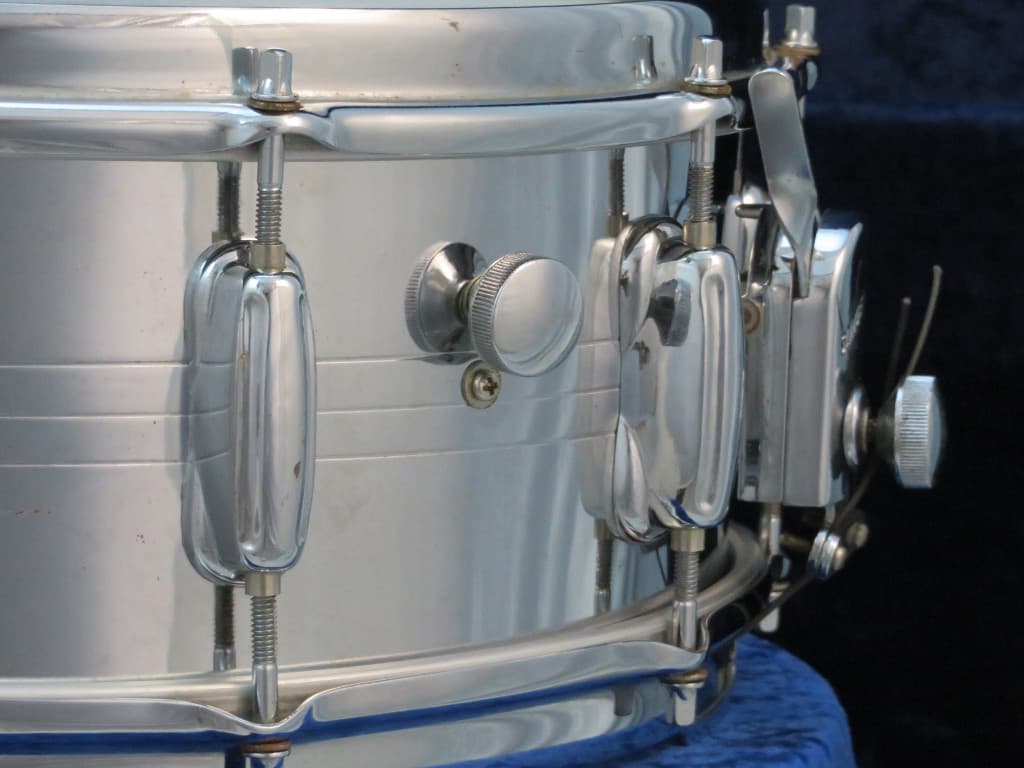 Slingerland 5.5 x 14 Steel Snare Drum 1980's Serial #899829