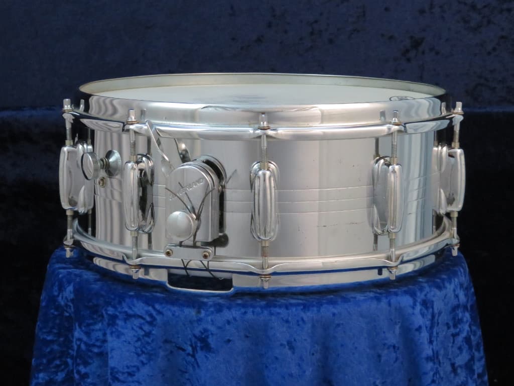 Slingerland 5.5 x 14 Steel Snare Drum 1980's Serial #899829