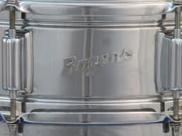 Rogers Powertone 5 x 14 Chrome Over Brass Snare Drum 1970's Serial #049985 Rogers Powertone 5 x 14 Chrome Over Brass Snare Drum 1970's Serial #049985