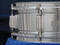 Rogers Powertone 5 x 14 Chrome Over Brass Snare Drum 1970's Serial #049985 Rogers Powertone 5 x 14 Chrome Over Brass Snare Drum 1970's Serial #049985