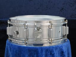 Rogers Powertone 5 x 14 Chrome Over Brass Snare Drum 1970's Serial #049985 Rogers Powertone 5 x 14 Chrome Over Brass Snare Drum 1970's Serial #049985