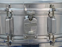 Rogers Powertone 5 x 14 Chrome Over Brass Snare Drum 1970's Serial #049985 Rogers Powertone 5 x 14 Chrome Over Brass Snare Drum 1970's Serial #049985