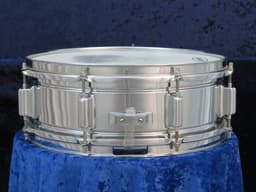 Rogers Powertone 5 x 14 Chrome Over Brass Snare Drum 1970's Serial #049985 Rogers Powertone 5 x 14 Chrome Over Brass Snare Drum 1970's Serial #049985