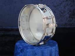 Rogers Powertone 5 x 14 Chrome Over Brass Snare Drum 1970's Serial #049985 Rogers Powertone 5 x 14 Chrome Over Brass Snare Drum 1970's Serial #049985