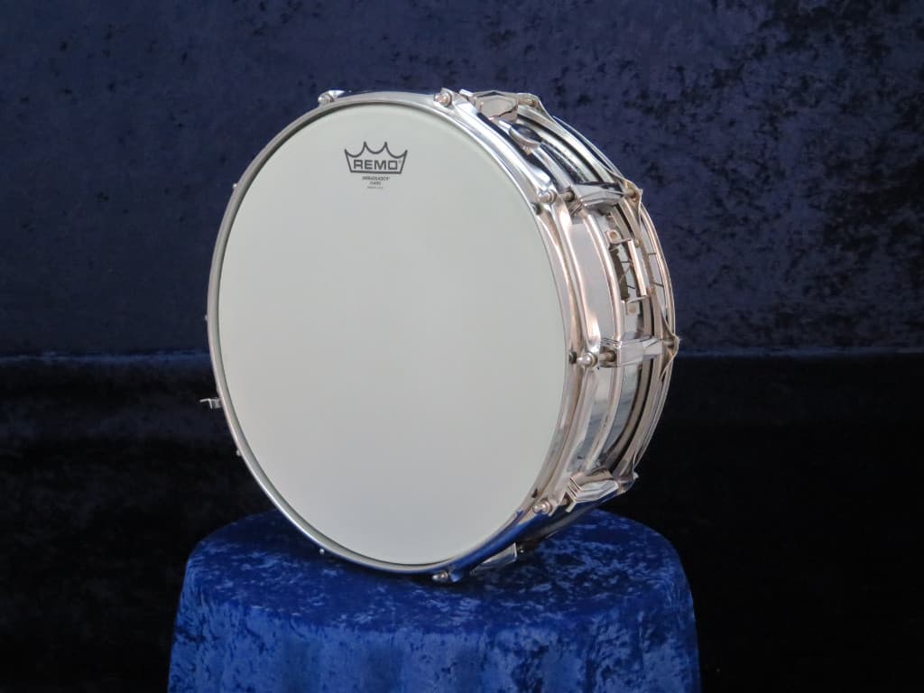 Ludwig Supraphonic 5 x 14 Chrome Snare Drum 1970's Serial #1247342