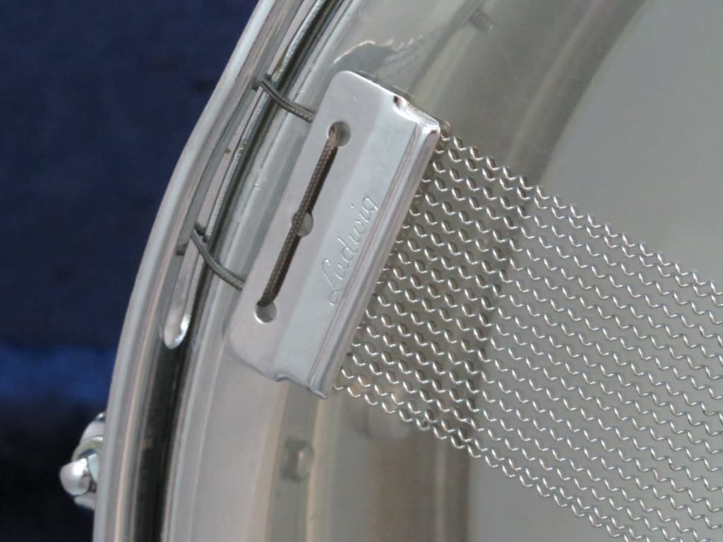 Ludwig Supraphonic 5 x 14 Chrome Snare Drum 1970's Serial #1247342