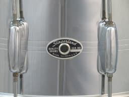 Slingerland 6.5 x 14 Chrome Over Brass Snare Drum Serial #224275 Slingerland 6.5 x 14 Chrome Over Brass Snare Drum Serial #224275