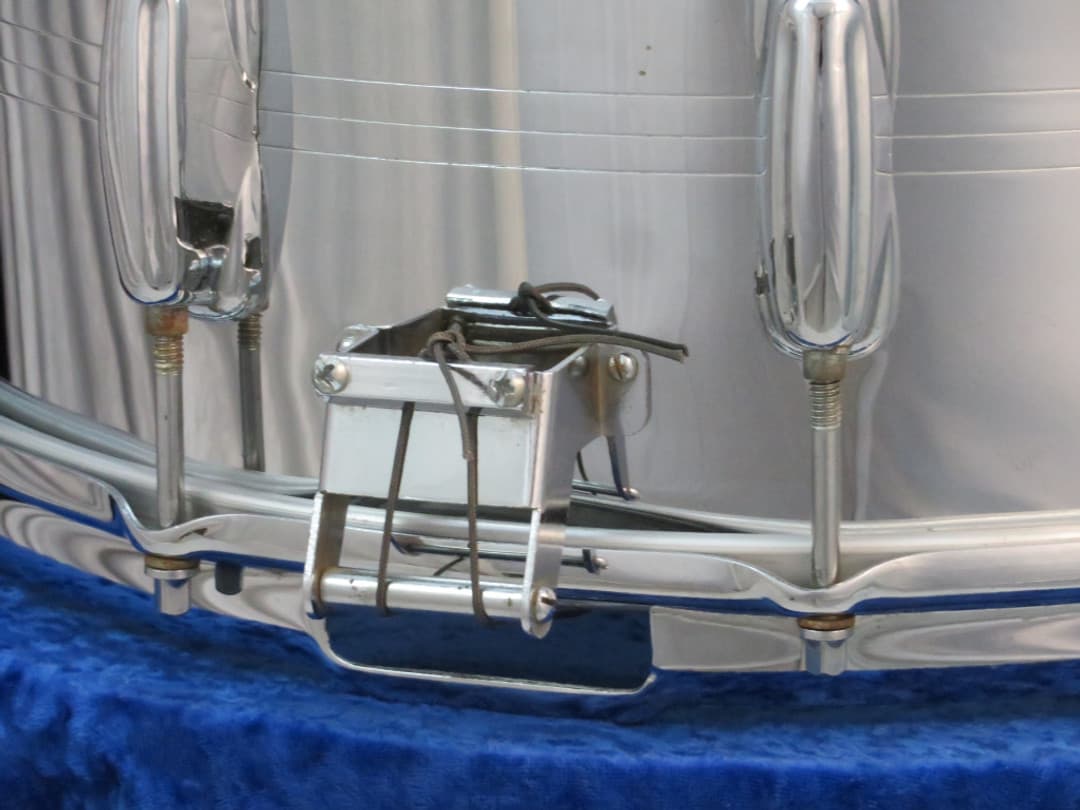 Slingerland 6.5 x 14 Chrome Over Brass Snare Drum Serial #224275