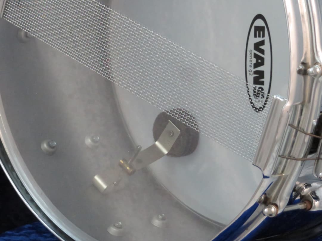 Slingerland 6.5 x 14 Chrome Over Brass Snare Drum Serial #224275