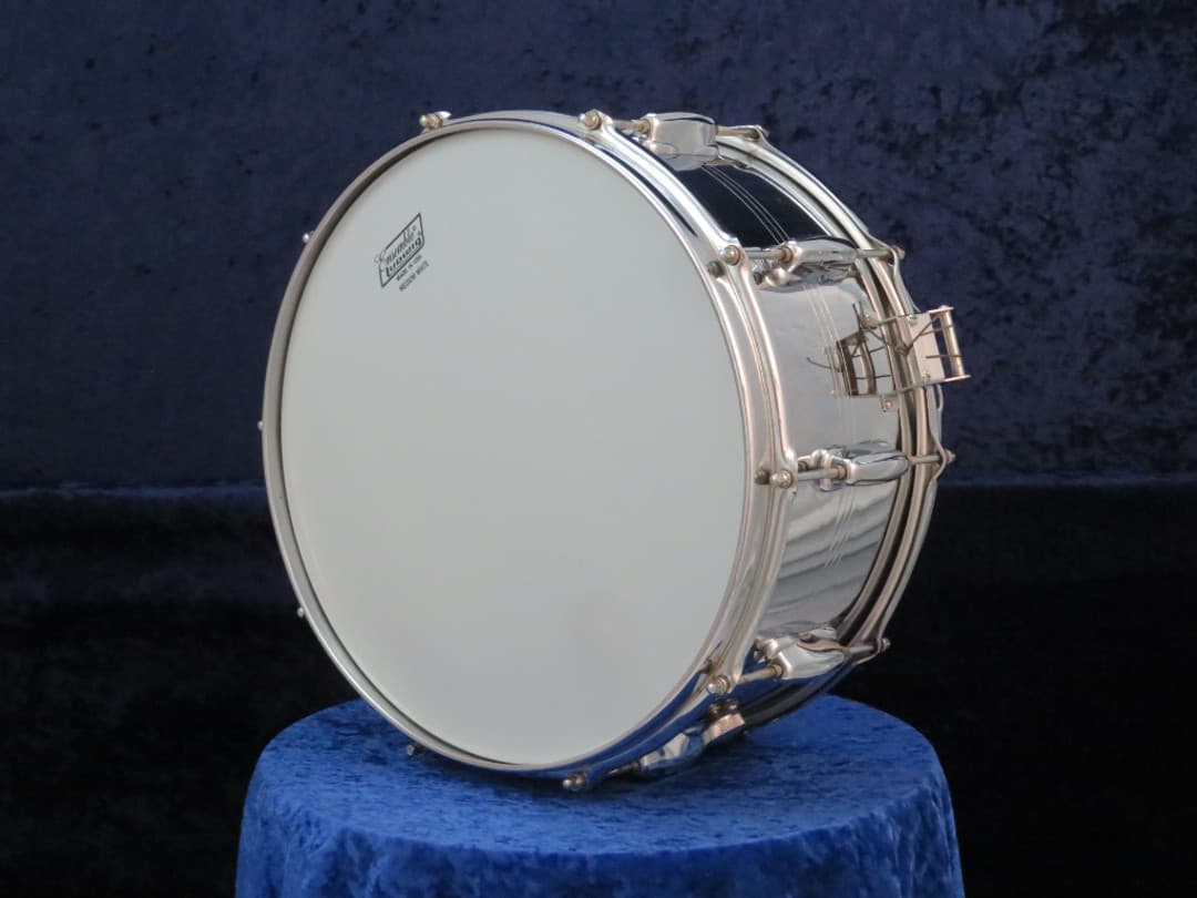 Slingerland 6.5 x 14 Chrome Over Brass Snare Drum Serial #224275