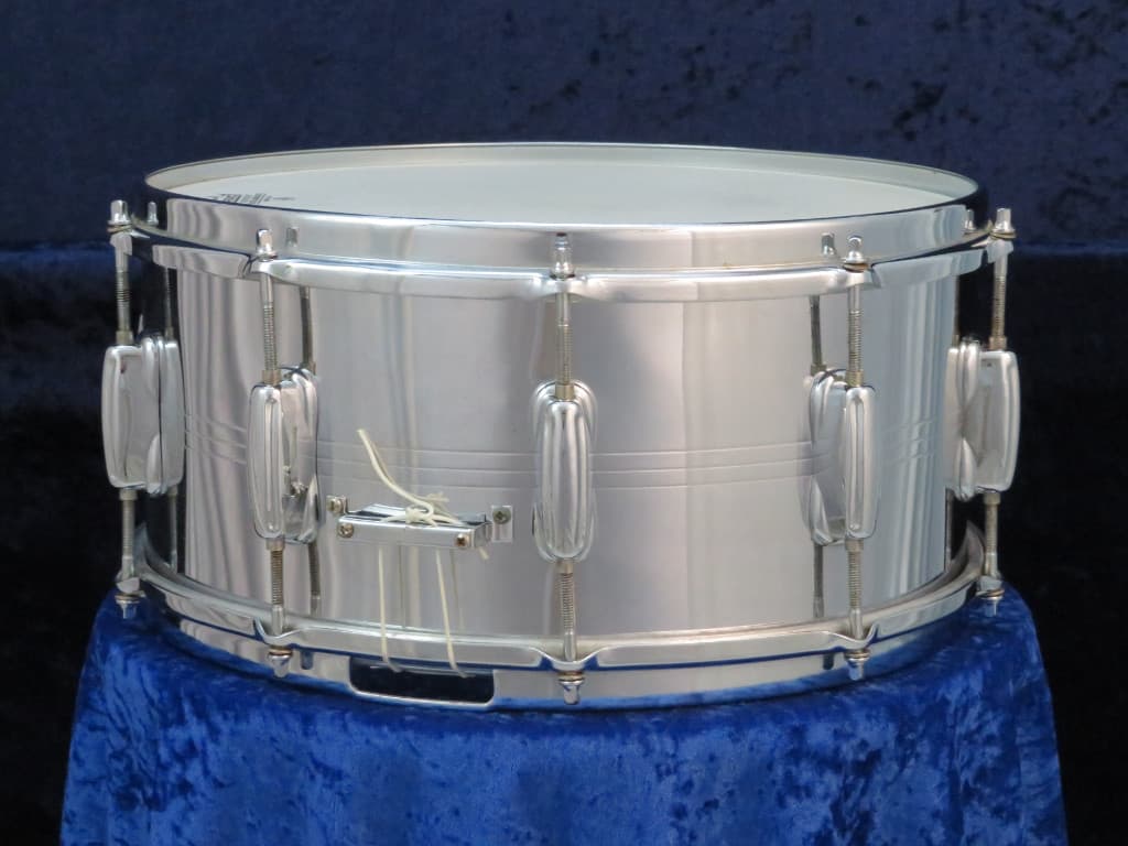 Slingerland 6.5 x 14 Steel Snare Drum 1980's Serial #isi11142