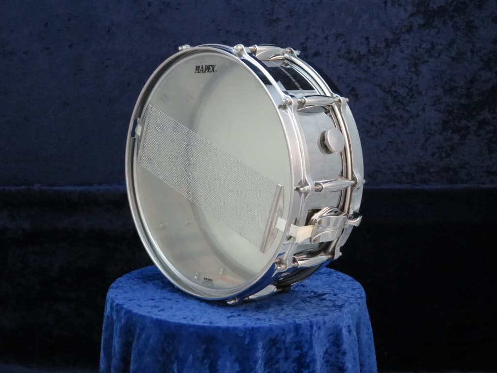 Gretsch Model 4165, 5 x 14 Chrome Over Brass Snare Drum 1970's Serial #62474