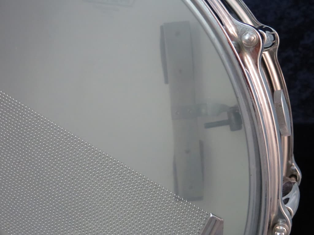 Gretsch Model 4165, 5 x 14 Chrome Over Brass Snare Drum 1970's Serial #62474