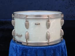 Slingerland Radio King 7 x 14 Marine Pearl Wood Snare Drum 1950's Serial #isi11139 Slingerland Radio King 7 x 14 Marine Pearl Wood Snare Drum 1950's Serial #isi11139