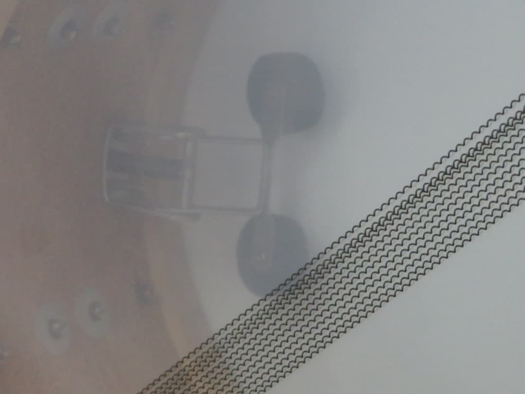 Slingerland Radio King 7 x 14 Marine Pearl Wood Snare Drum 1950's Serial #isi11139