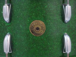 Gretsch 7 x 14 Green Sparkle Pearl Wood Snare Drum Serial #isi11143 Gretsch 7 x 14 Green Sparkle Pearl Wood Snare Drum Serial #isi11143