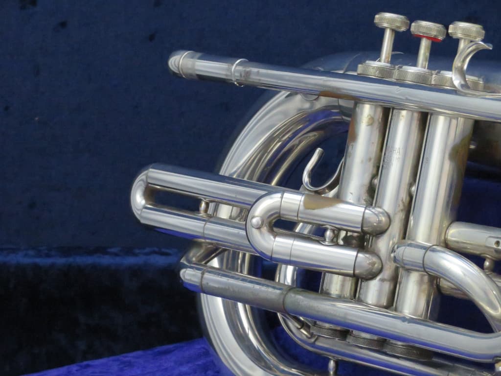 Yamaha YBH301M Silver Marching Baritone Serial #360948