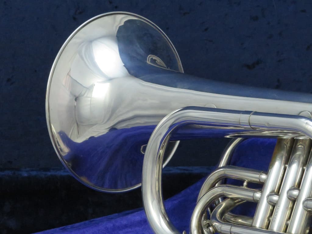 Yamaha YBH301M Silver Marching Baritone Serial #360948