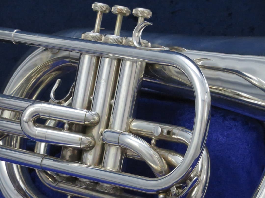 Yamaha YBH301M Silver Marching Baritone Serial #363213