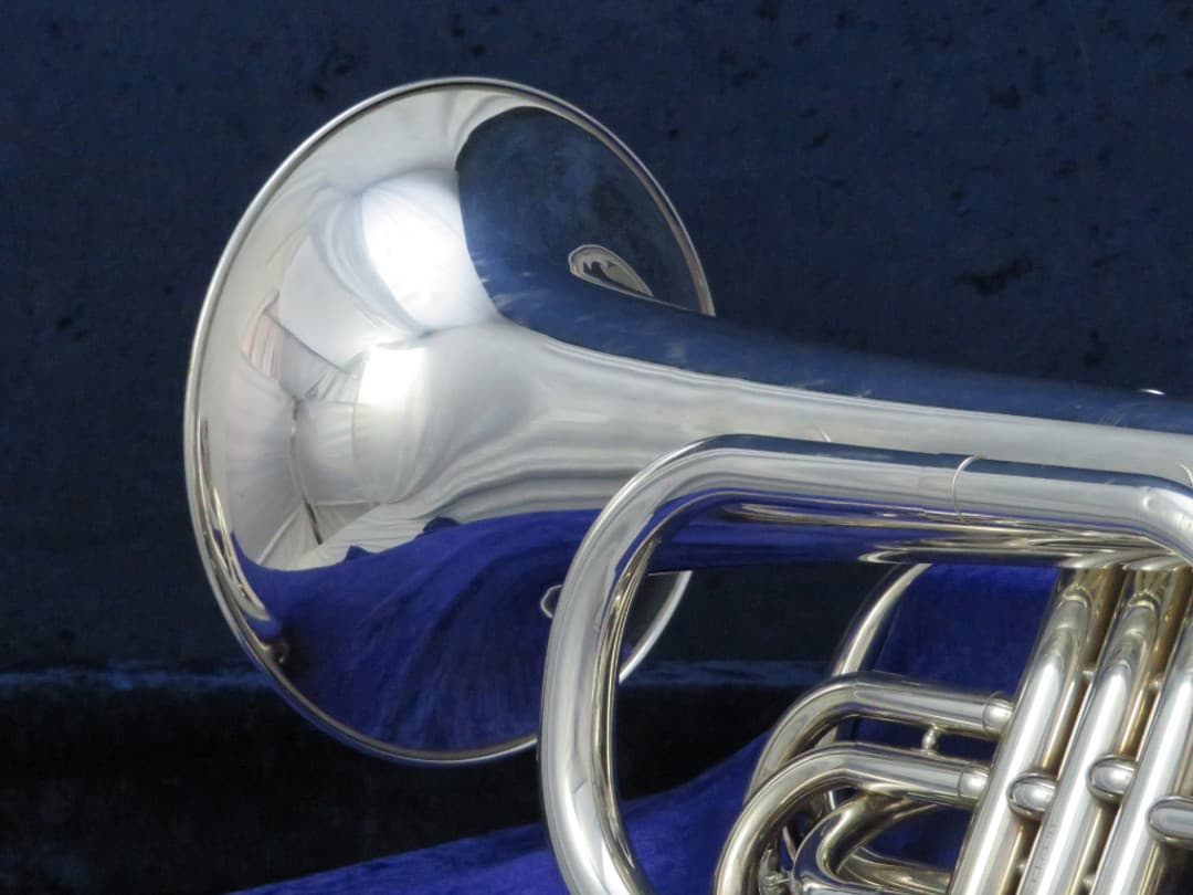 Yamaha YBH301M Silver Marching Baritone Serial #363213