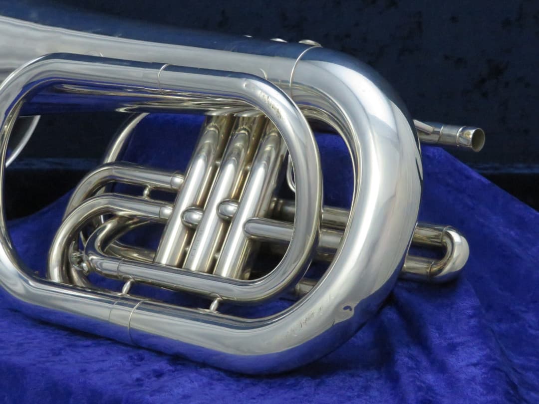 Yamaha YBH301M Silver Marching Baritone Serial #363213