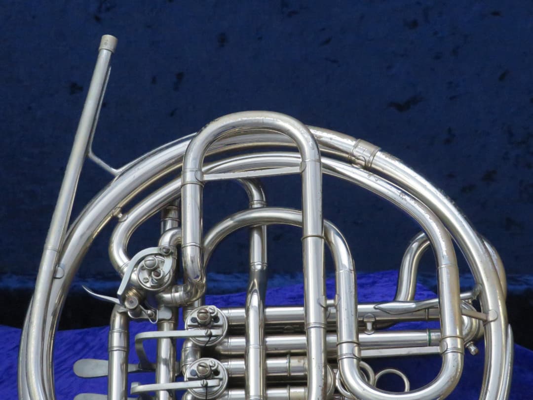 C.G. Conn 8D Silver Double French Horn 1965 Serial #E69208