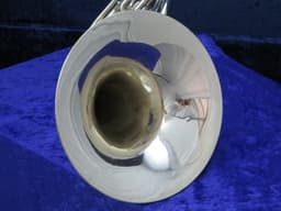 C.G. Conn 8D Silver Double French Horn 1972 Serial #R34892 C.G. Conn 8D Silver Double French Horn 1972 Serial #R34892