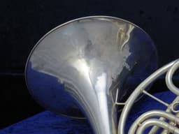 C.G. Conn 2D Wonder Government Model Silver Single F French Horn 1952 Serial #401549 C.G. Conn 2D Wonder Government Model Silver Single F French Horn 1952 Serial #401549