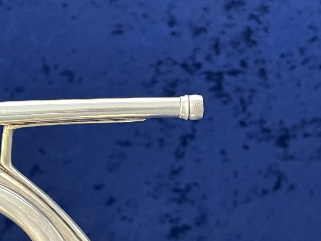 C.G. Conn 2D Wonder Government Model Silver Single F French Horn 1952 Serial #401549