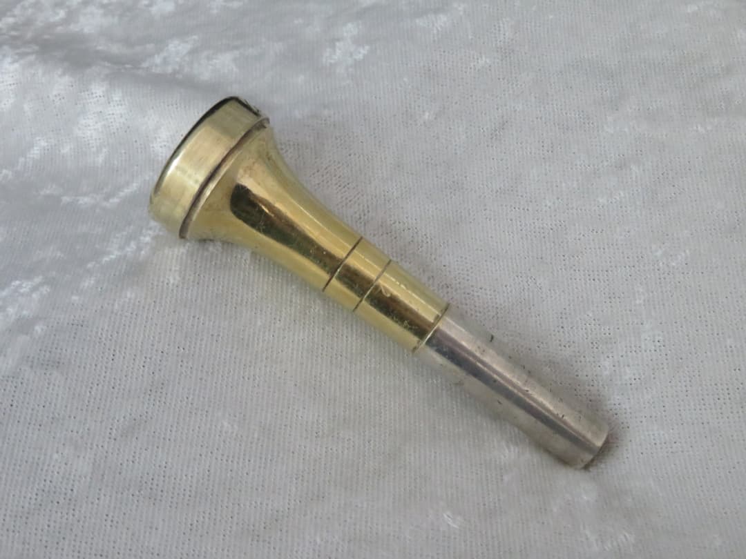 Conn Connstellation 7B-N Gold Plated Trumpet Mouthpiece Serial #isi9493