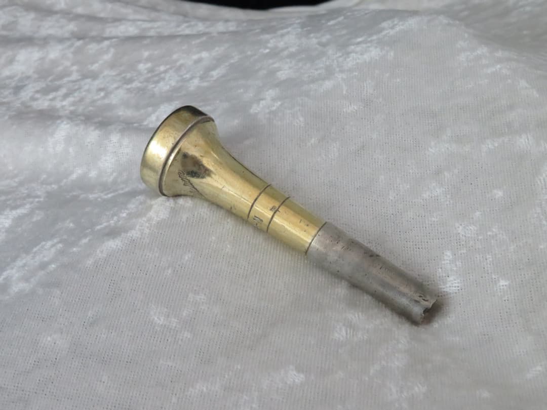 Conn Connstellation 7B-N Gold Plated Trumpet Mouthpiece Serial #isi9492