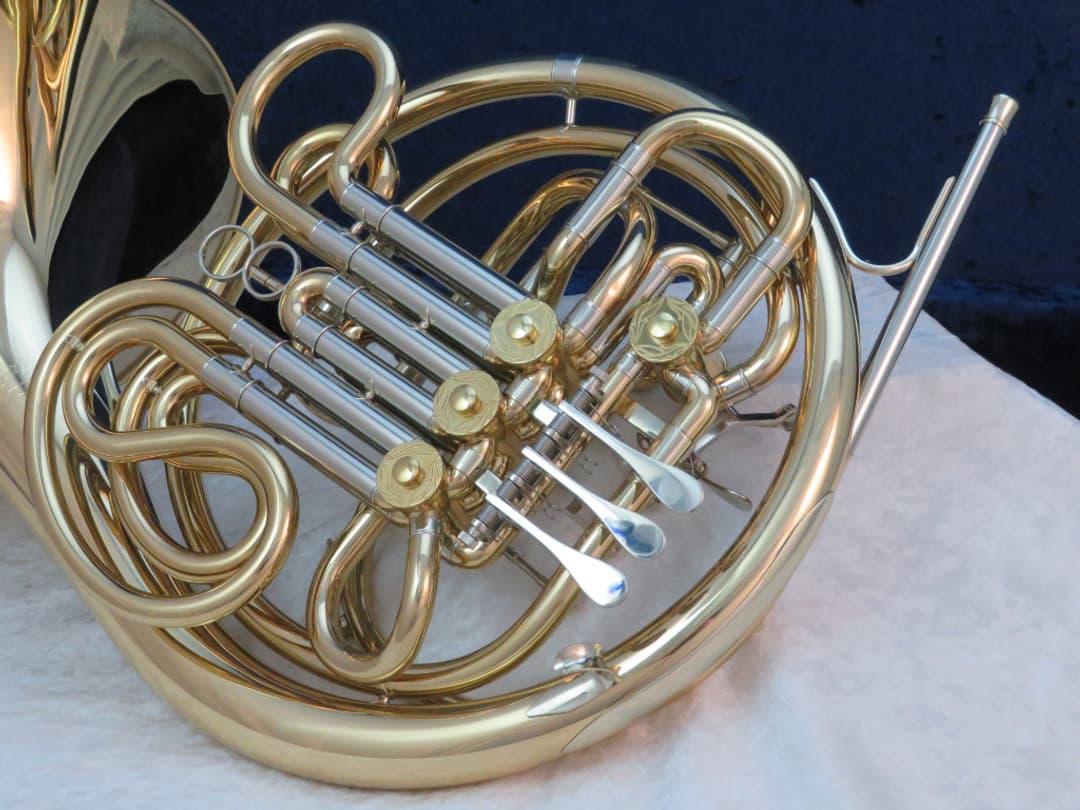 Antigua 3310 Double French Horn Serial #QFH010033